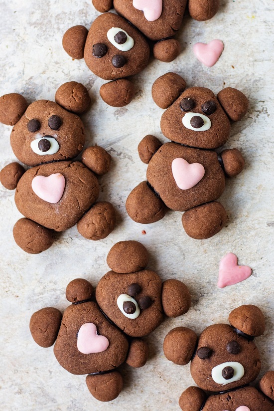 teddy bear cookies