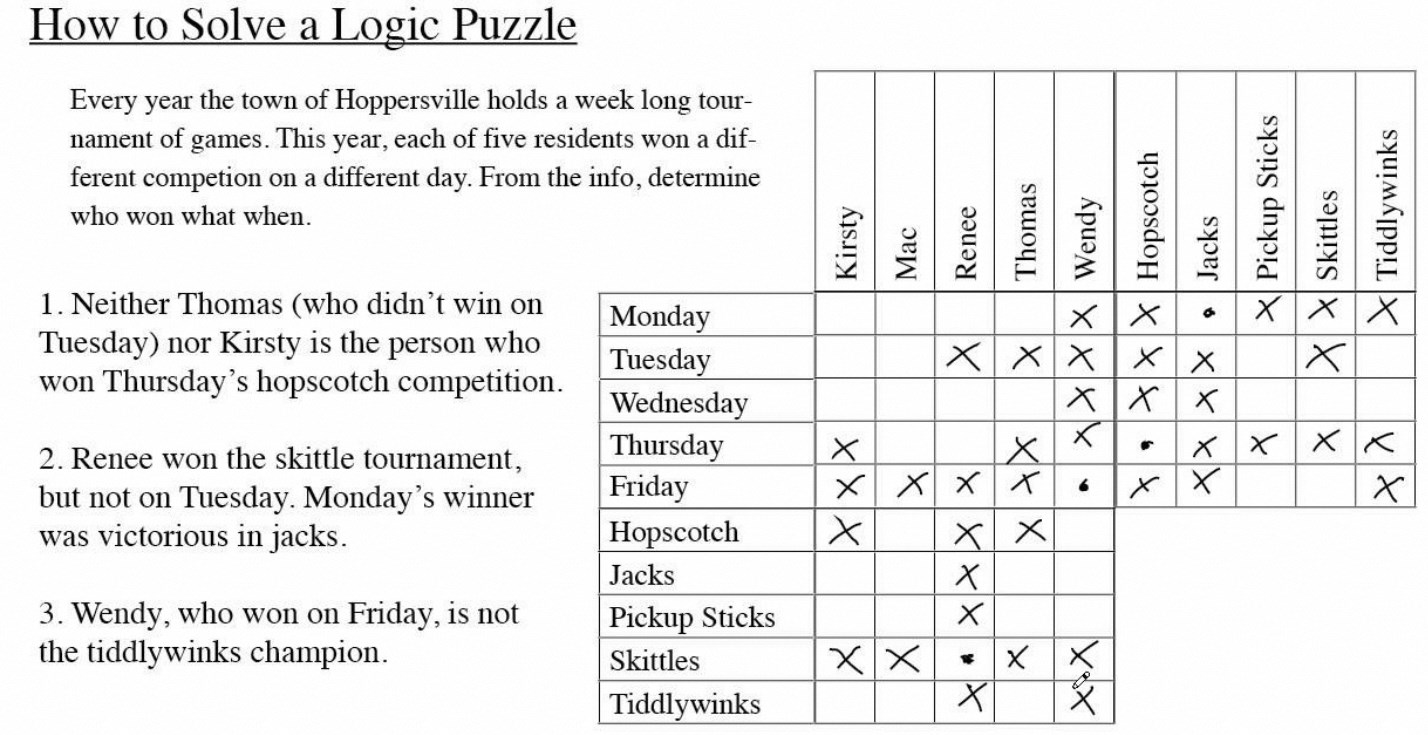 Free Printable Logic Puzzles: Fun for All Ages插图4