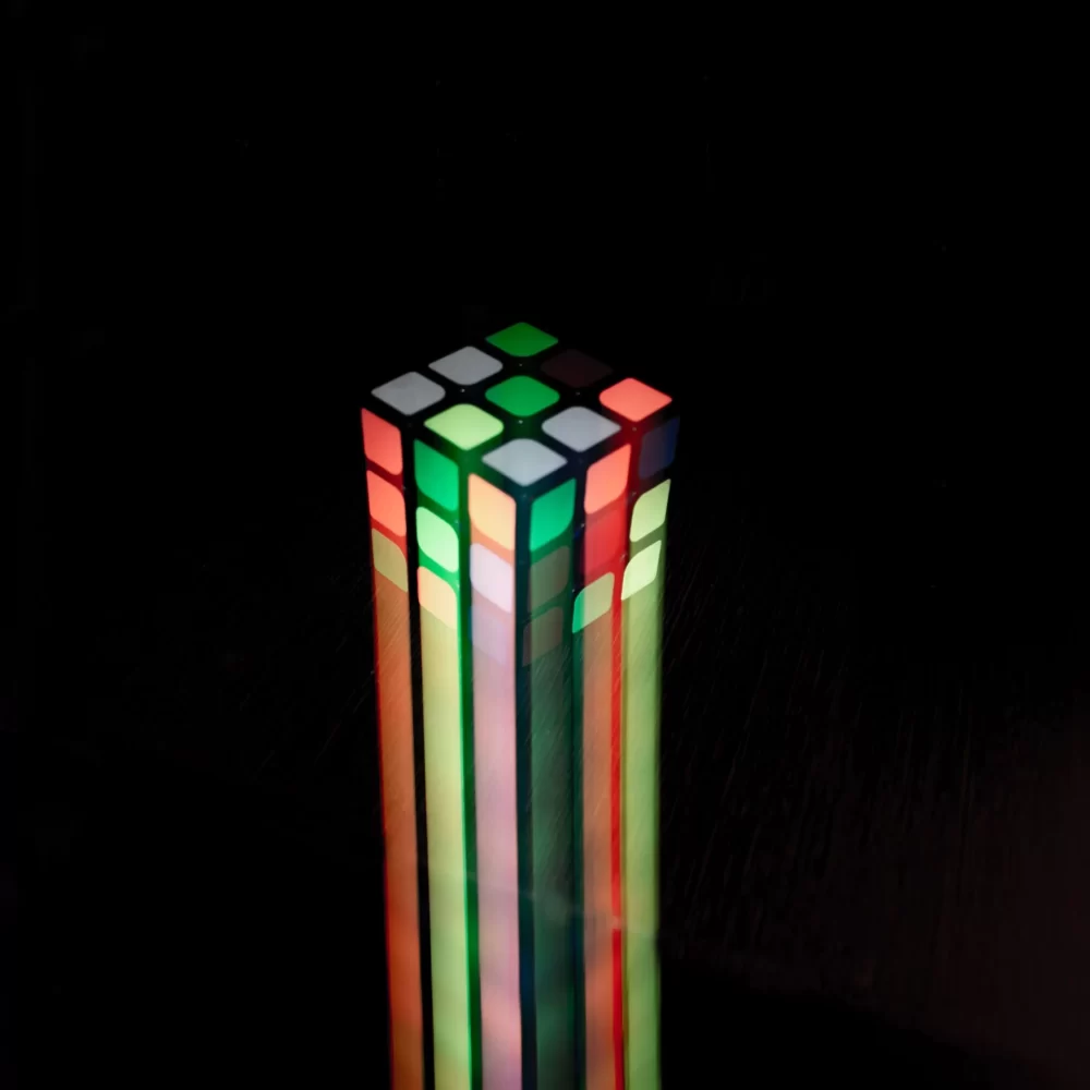 3D Rubik's Cube wallpaper