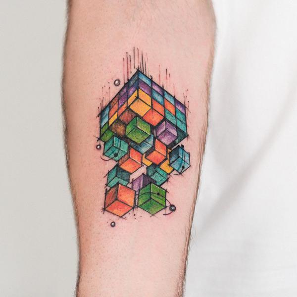 Puzzle tattoos