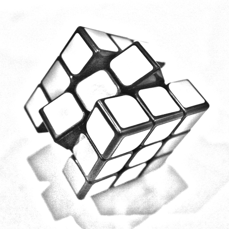 Drawing a 3D Rubik's Cube