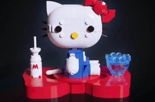 Hello Kitty LEGO set