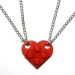 Valentine's Day LEGO necklace