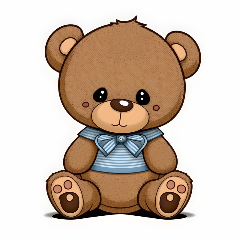 Cute teddy bear drawings