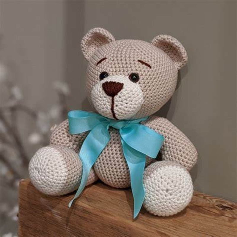 Crochet teddy bear