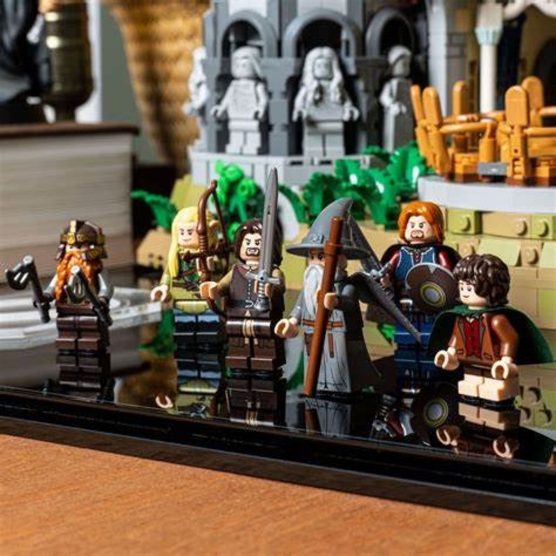 LEGO Rivendell characters