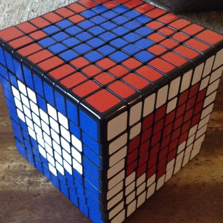 biggest rubix cube