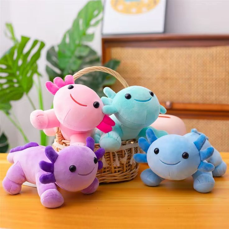 axolotl plush toy