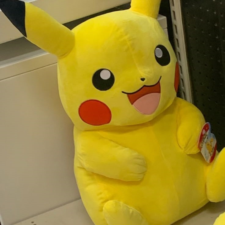 pikachu plush toy