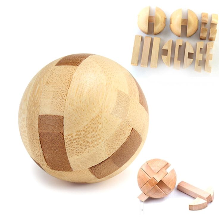 wooden ball puzzle