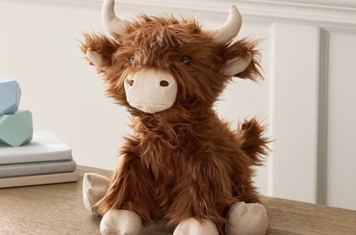 highland cow plush toy