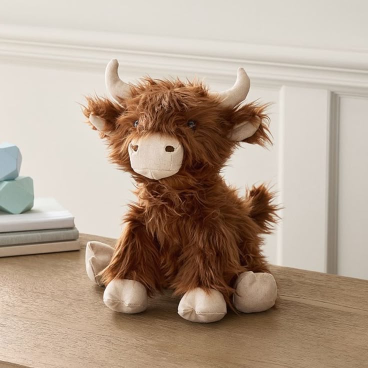 highland cow plush toy