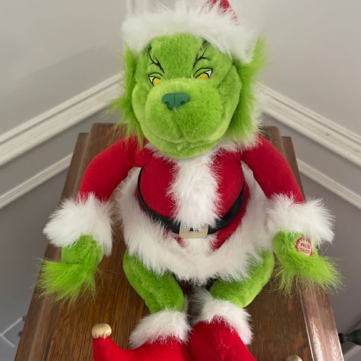 grinch plush toy