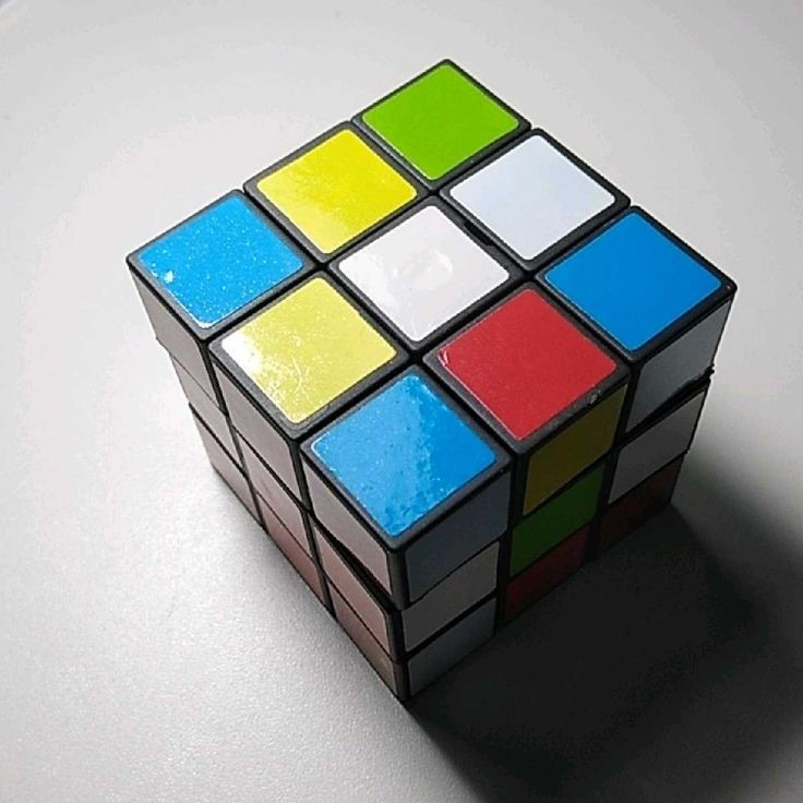 rubix cube colors