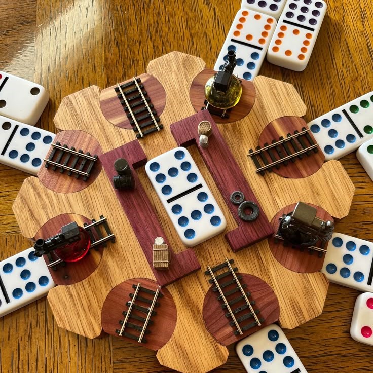 mexican train dominoes sets