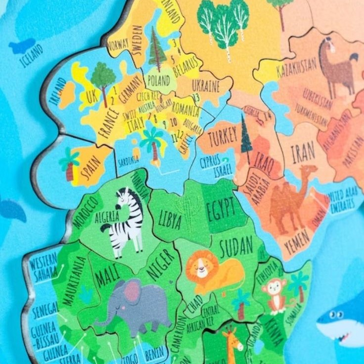 geography puzzles