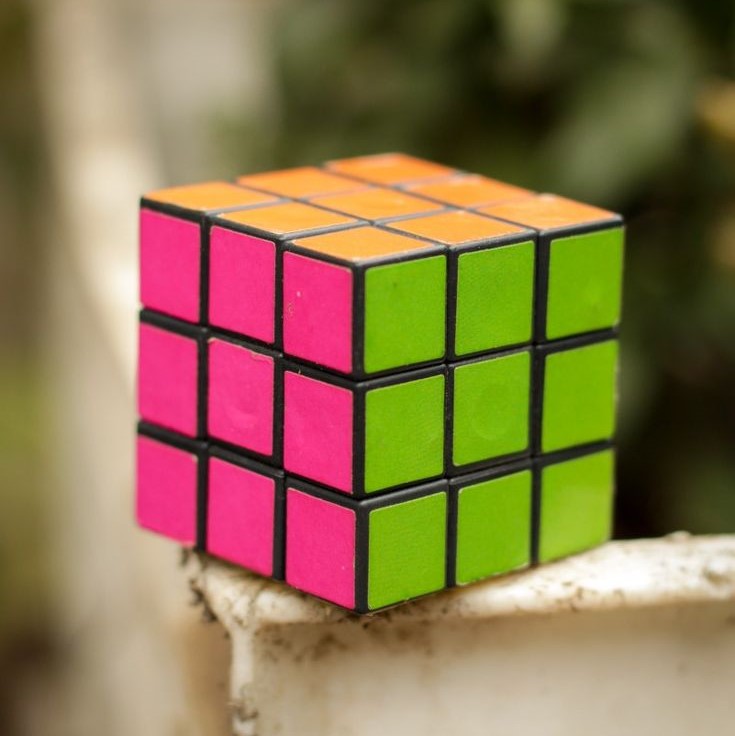 rubix cube colors