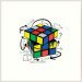 rubix cube art