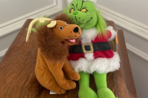 grinch plush toy