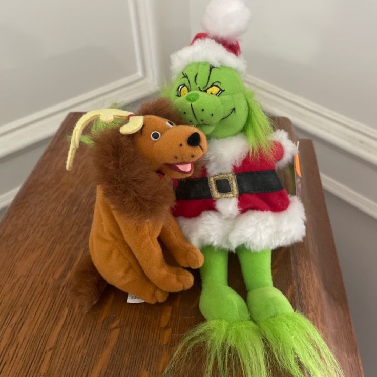 grinch plush toy