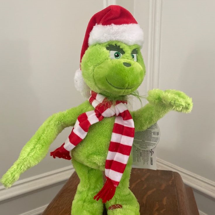 grinch plush toy