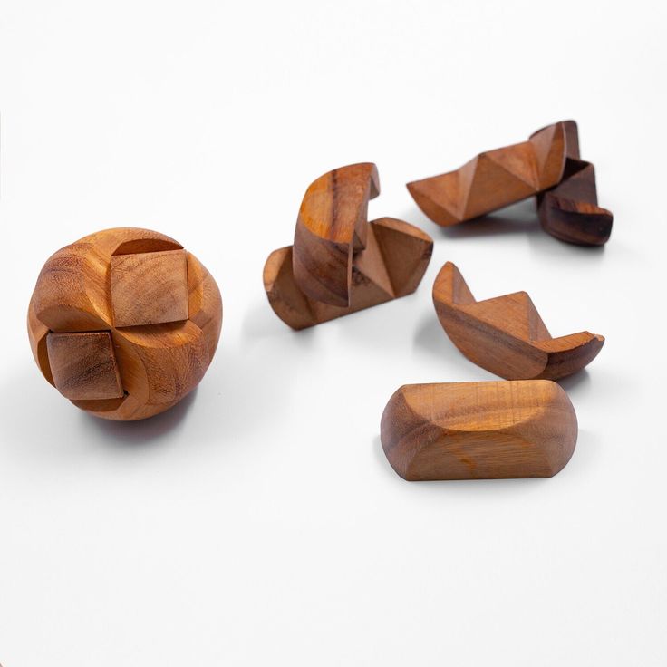 wooden ball puzzle
