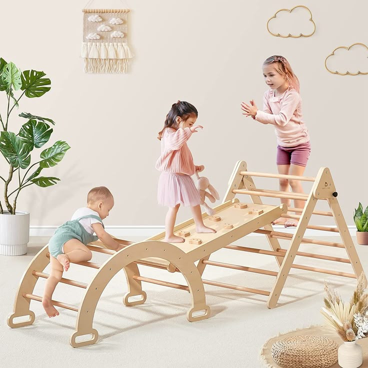 montessori climbing toys