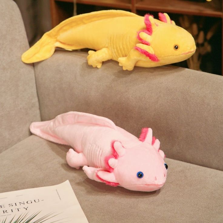 axolotl plush toy