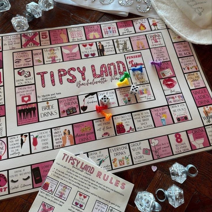 tipsyland board game