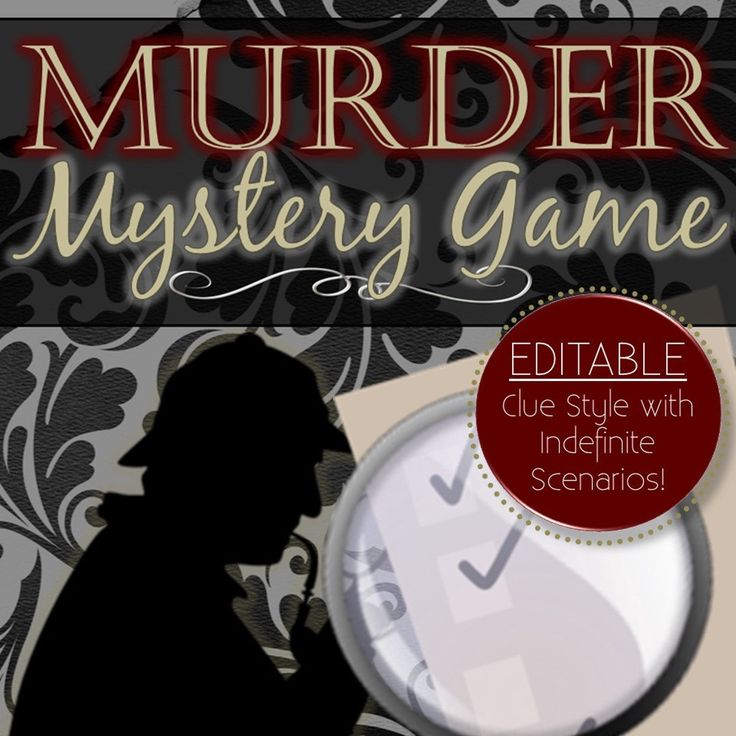 murder mystery board game