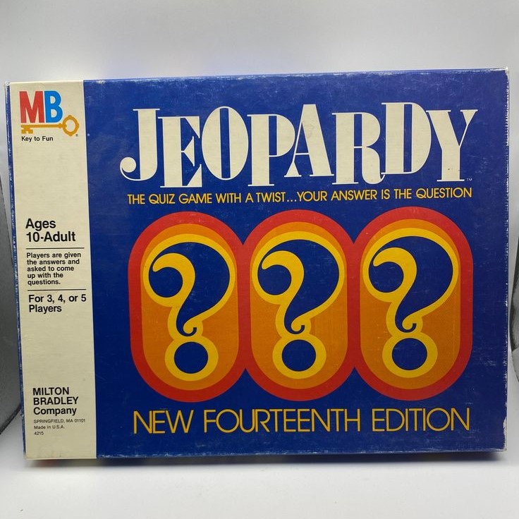 jeopardy board game