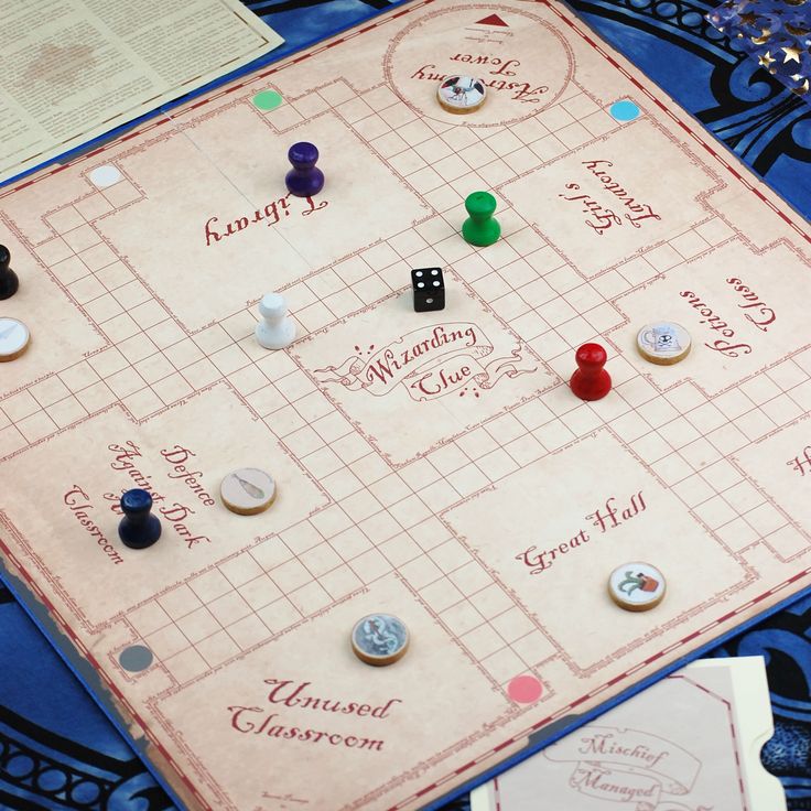 clue game board