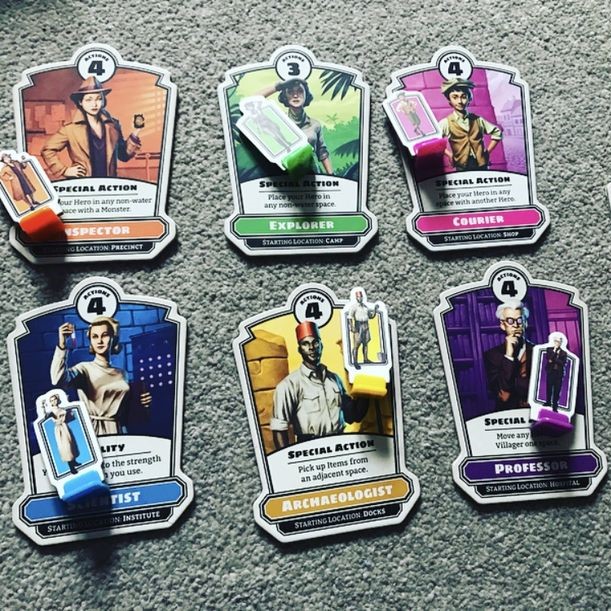 horrified board game