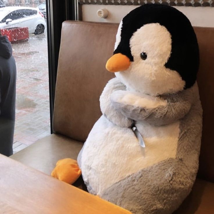 penguin plush toy