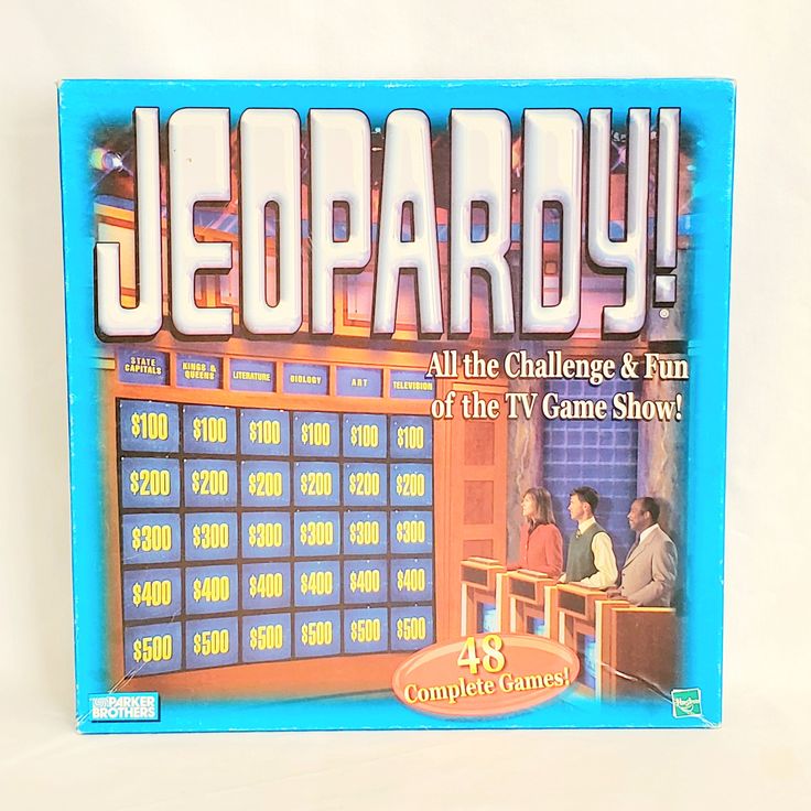 jeopardy board game