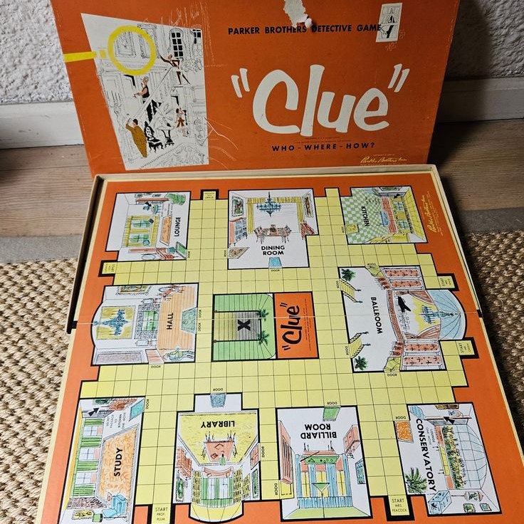 clue game board