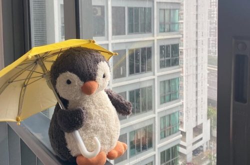 penguin plush toy