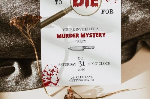 murder mystery board game