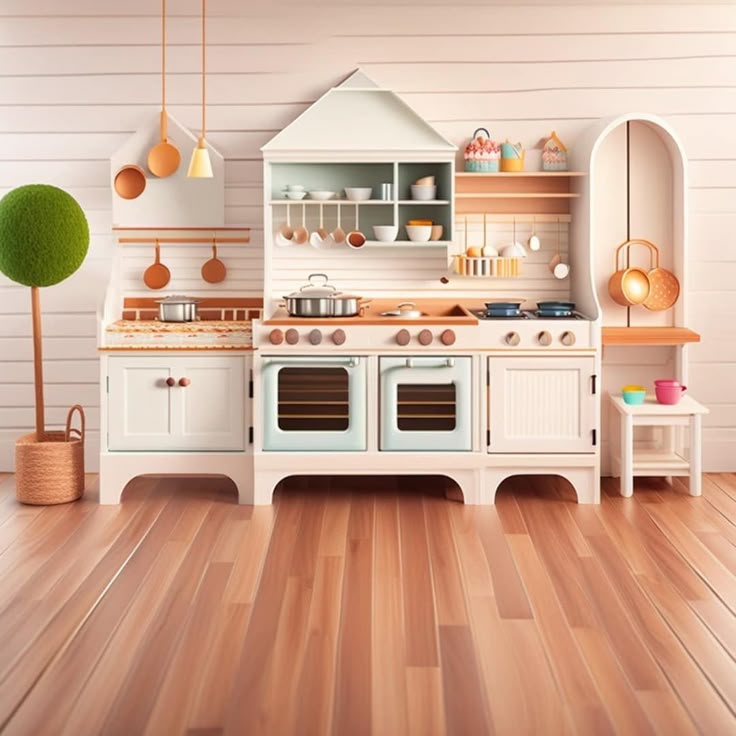 pretend play kitchen