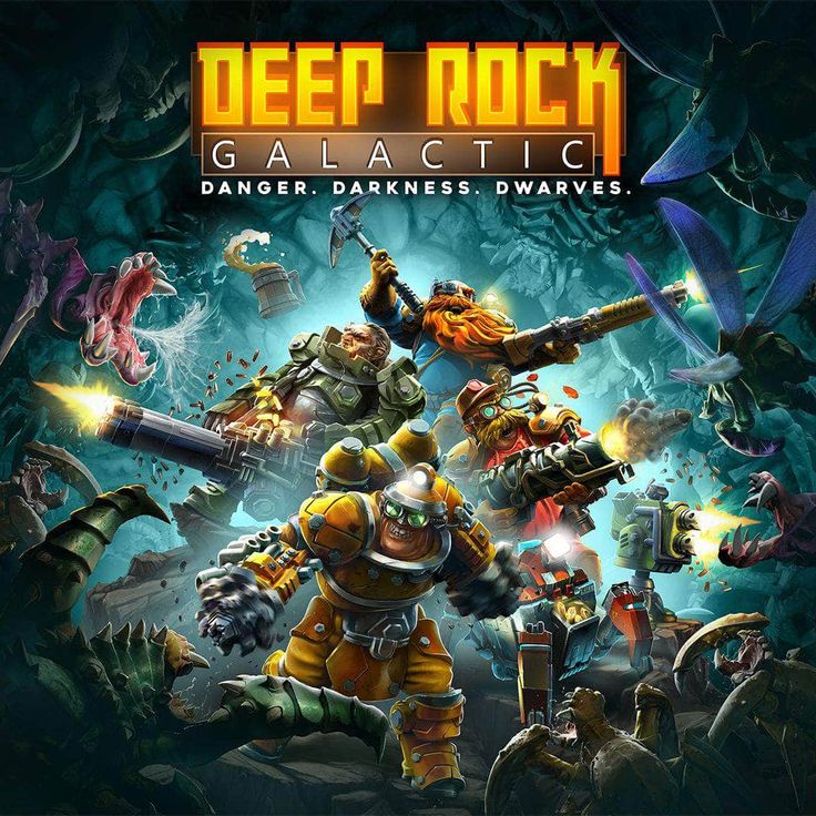 deep rock galactic board game