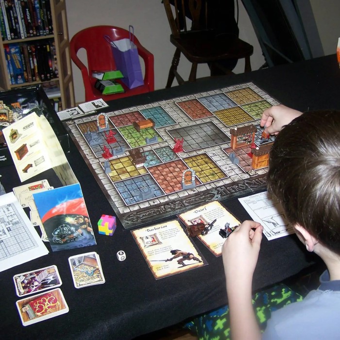 hero quest board game
