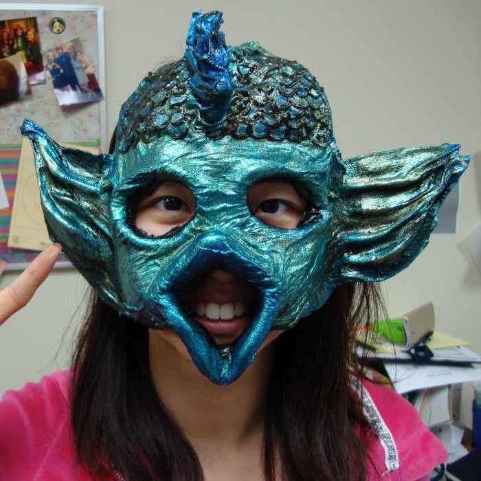 paper mache mask ideas