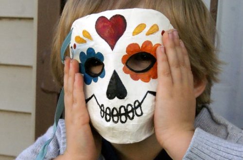 paper mache mask ideas