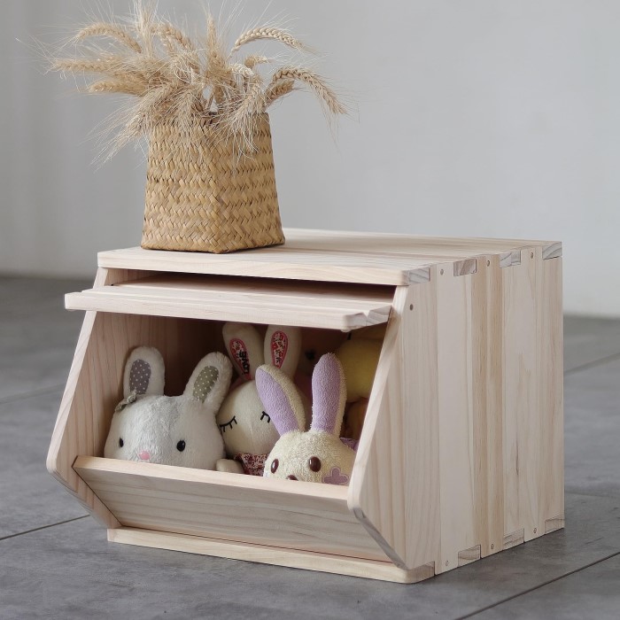 wooden toy boxes