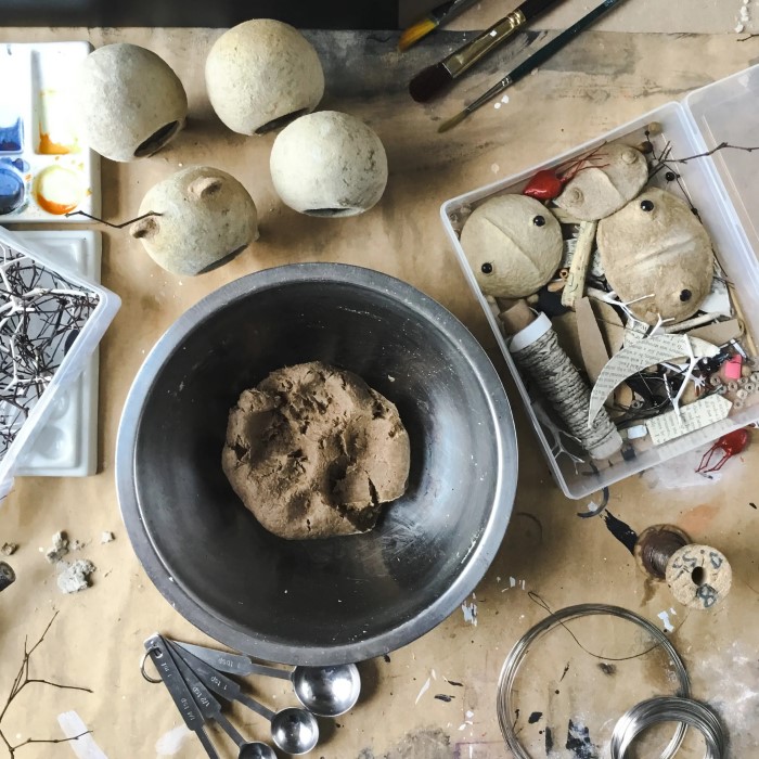 paper mache clay recipe