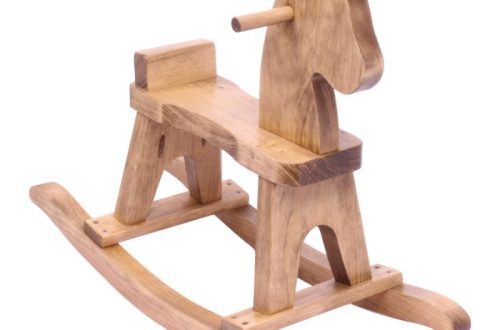 wooden horse toy