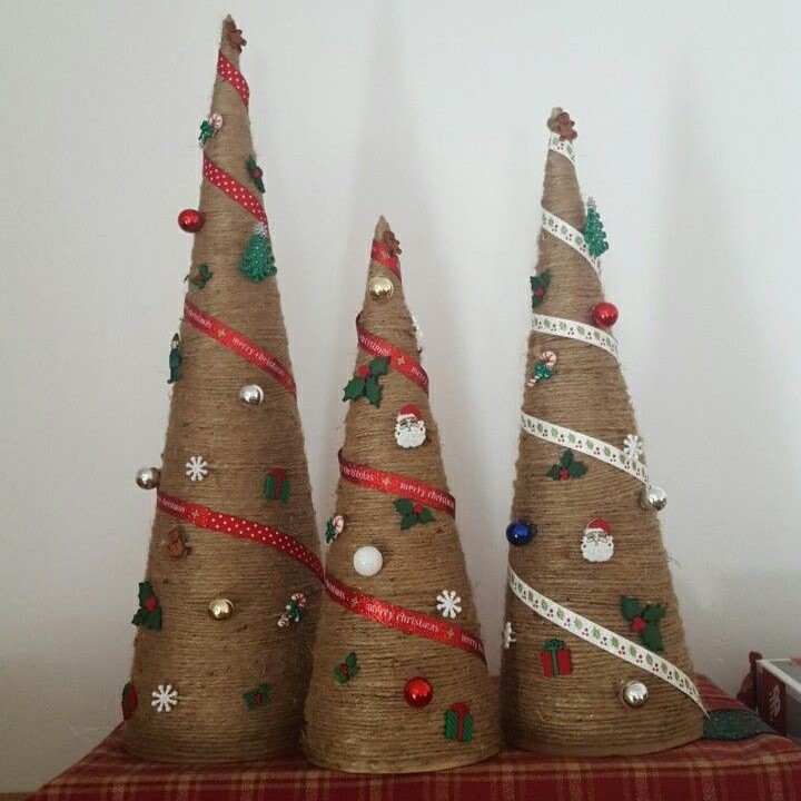 paper mache cones