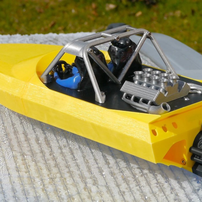 3d printed rc boat