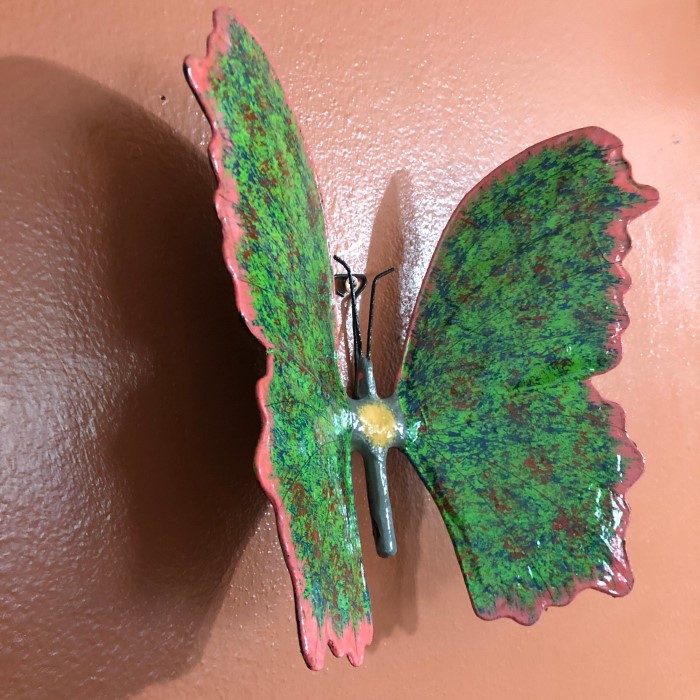 paper mache butterfly