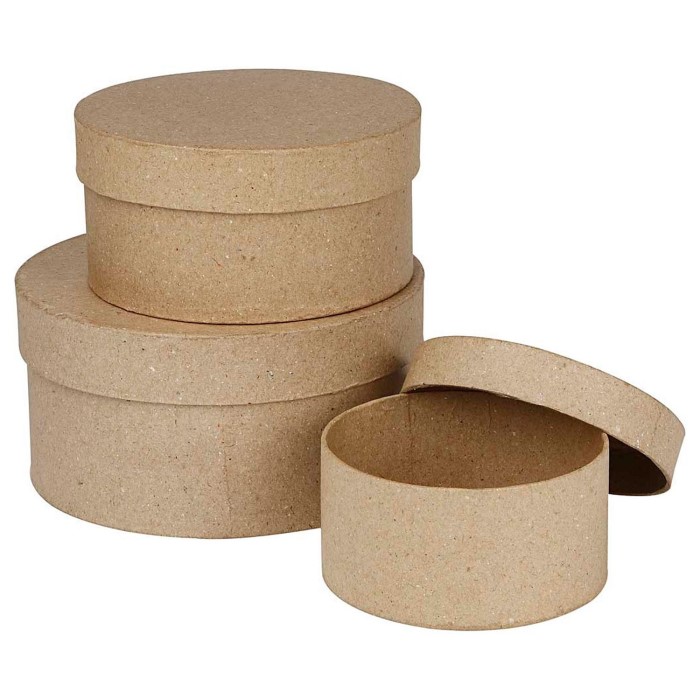 paper mache boxes